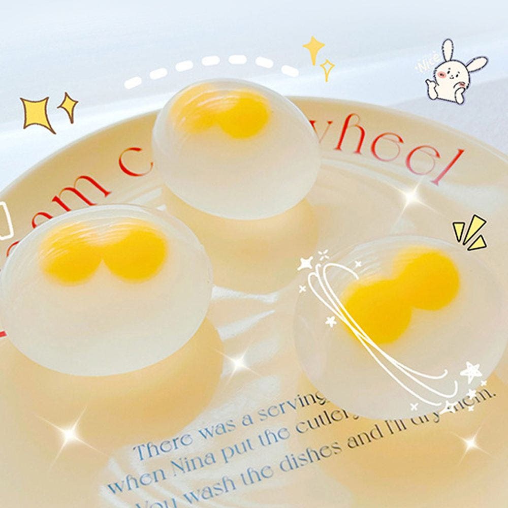 Double Egg Yolk Squishy