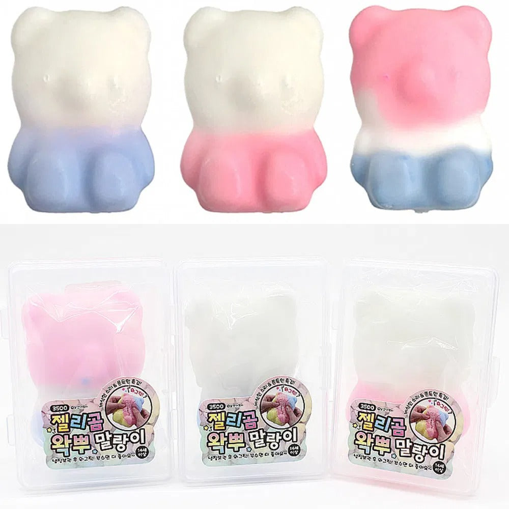 Jelly Bear Wax Cracking Squishy