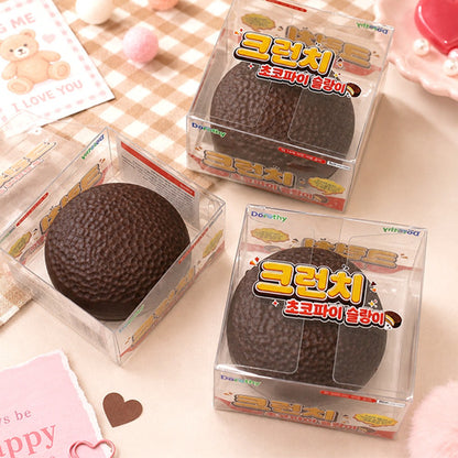 Crunchy Choco Pie Squishy