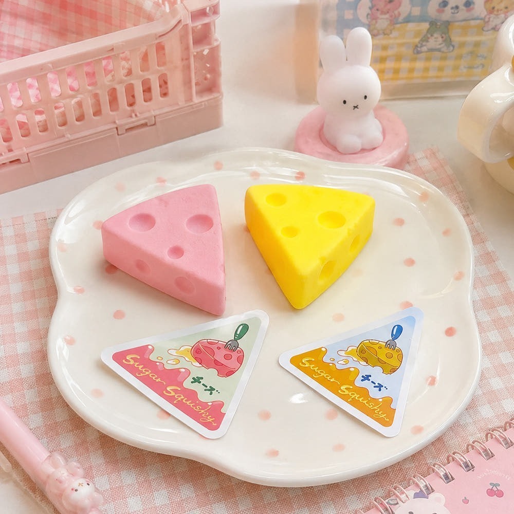 Cheese Slice Foam Squishy