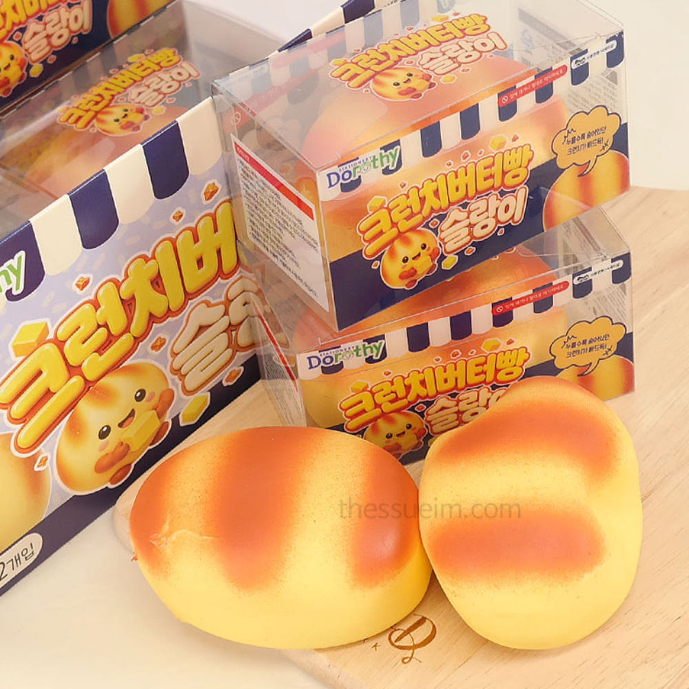 Butter Bread Crunch Squishy