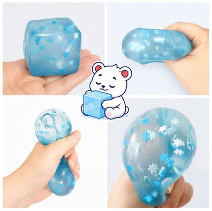 Ice Cube Sugar Slime Squishy