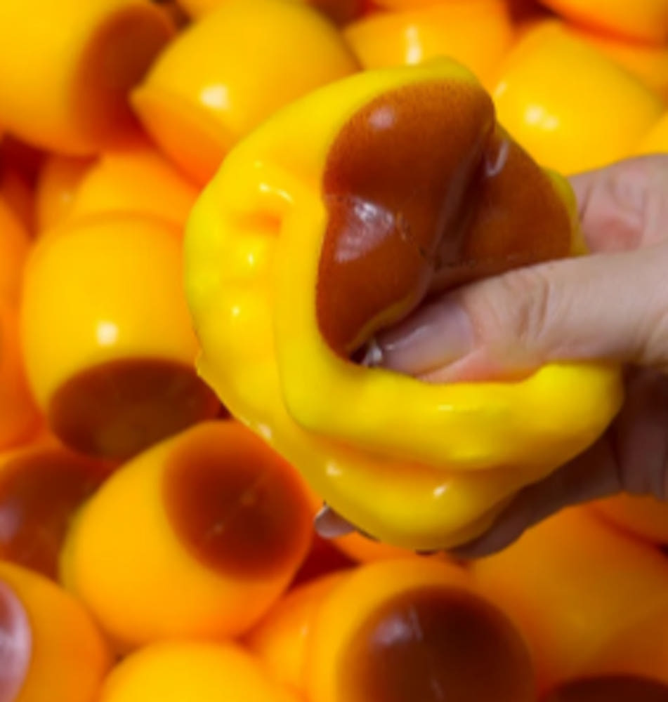Pudding Crunch Slime Squishy