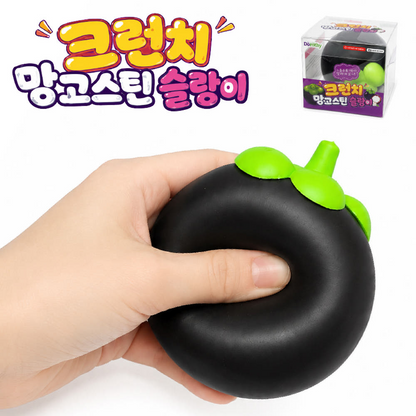 Mangosteen Crunch Slime Squishy