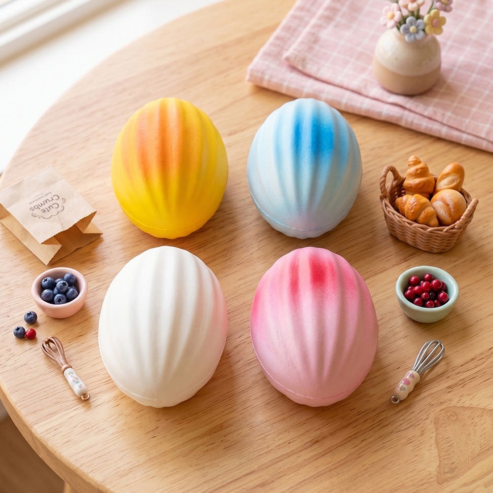 Butter Rice Cake Foam Squishy
