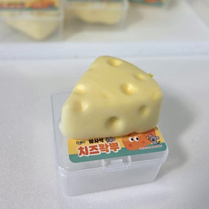 Crispy Cheese Wax Cracking Squishy