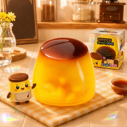 Pudding Crunch Slime Squishy