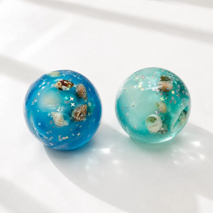 Aqua Ball Crunch Wax Cracking Squishy