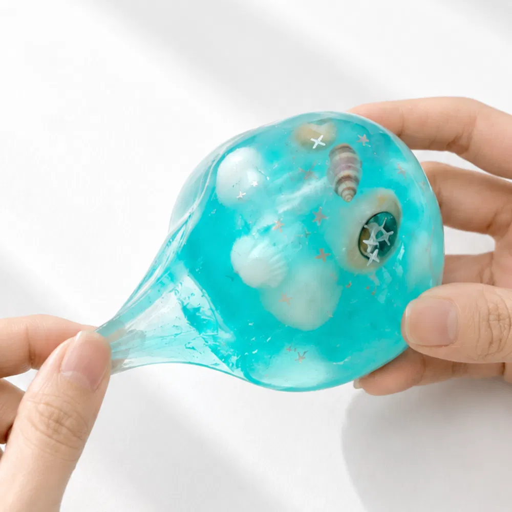 Aqua Ball Crunch Wax Cracking Squishy