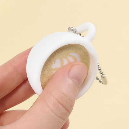 Latte Clicker Keychain