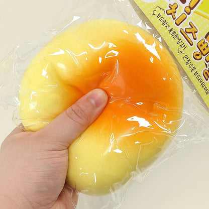 Jumbo Cheese Bread Squishy