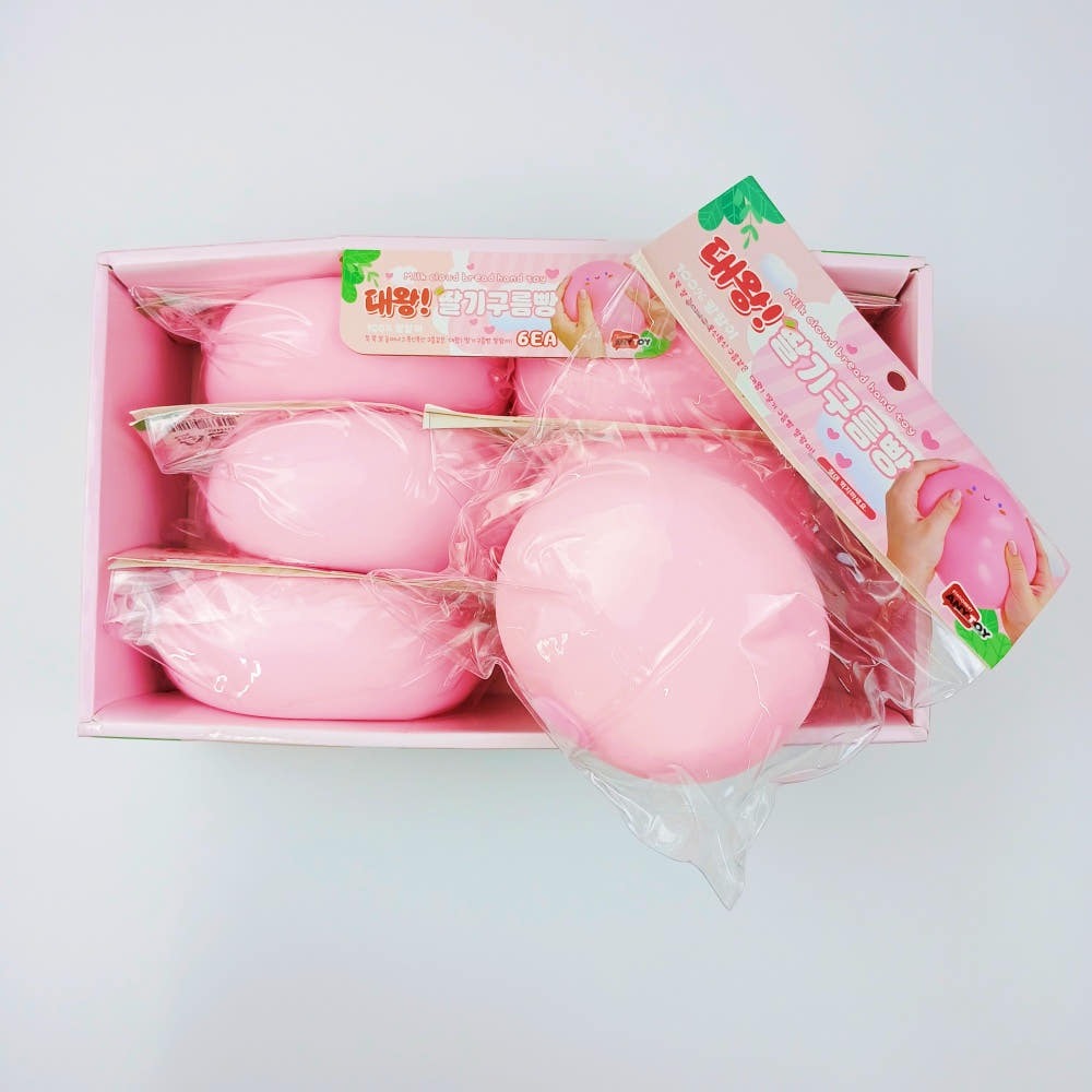 Jumbo Strawberry Cloud Bread Squishy