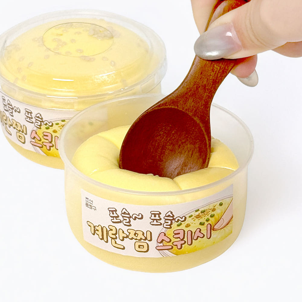 Steamed Egg Foam Squishy