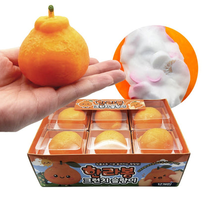 Hallabong Crunch Slime Squishy
