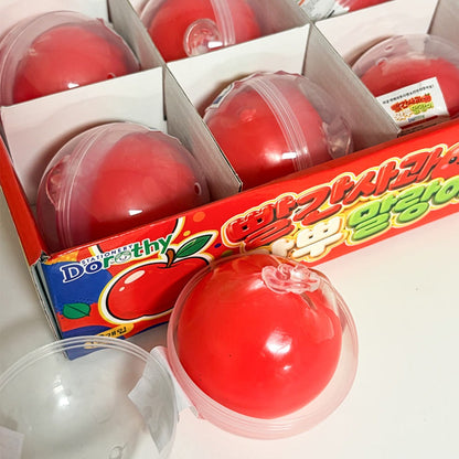 Red Apple Wax Cracking Squishy