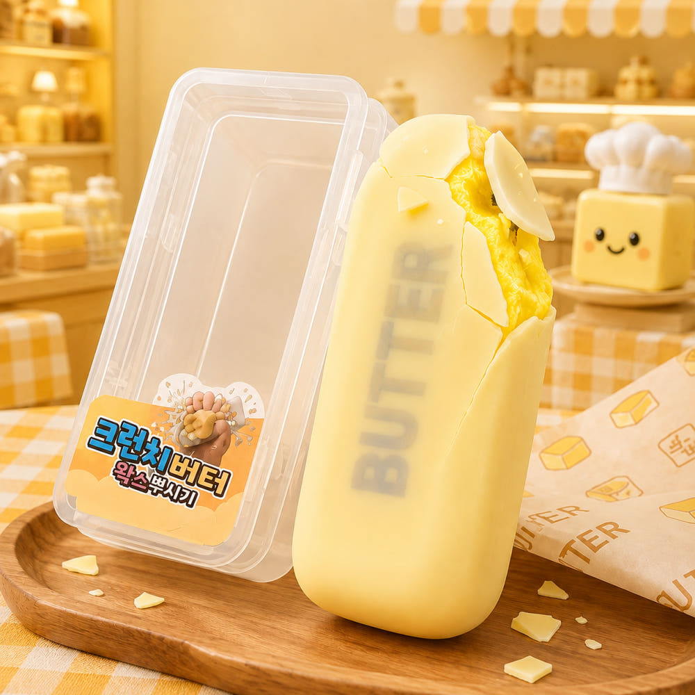 Crunchy Butter Wax Cracking Squishy