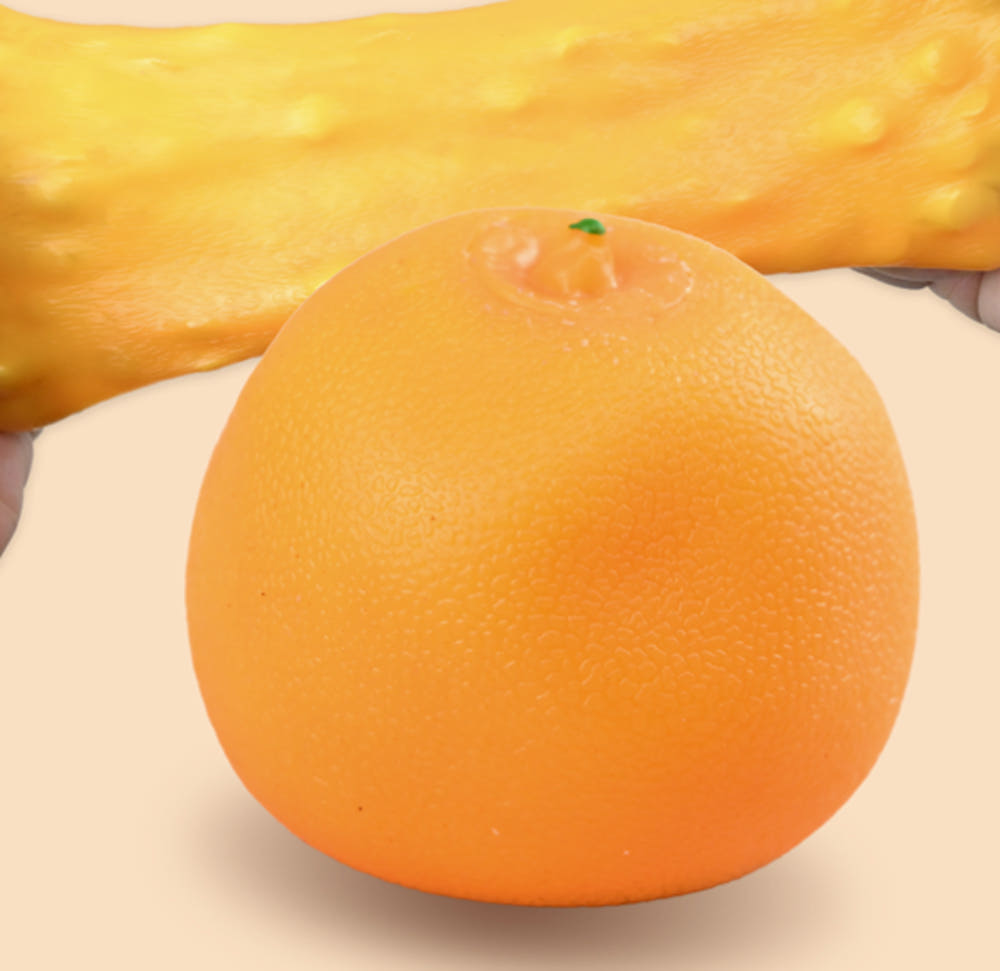Crunchy Tangerine Squishy