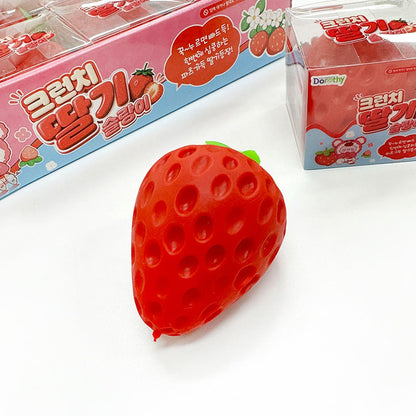 Strawberry Crunch Slime Squishy