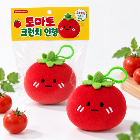 Tomato Crunch Plushie Squishy