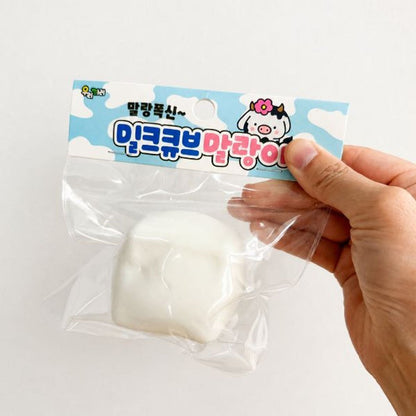 Milk Cube Slime Squishy
