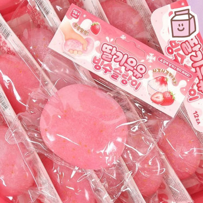 Strawberry Milk Bingsu Squishy