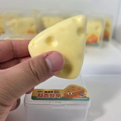 Crispy Cheese Wax Cracking Squishy