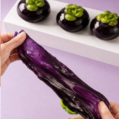 Mangosteen Crunch Slime Squishy