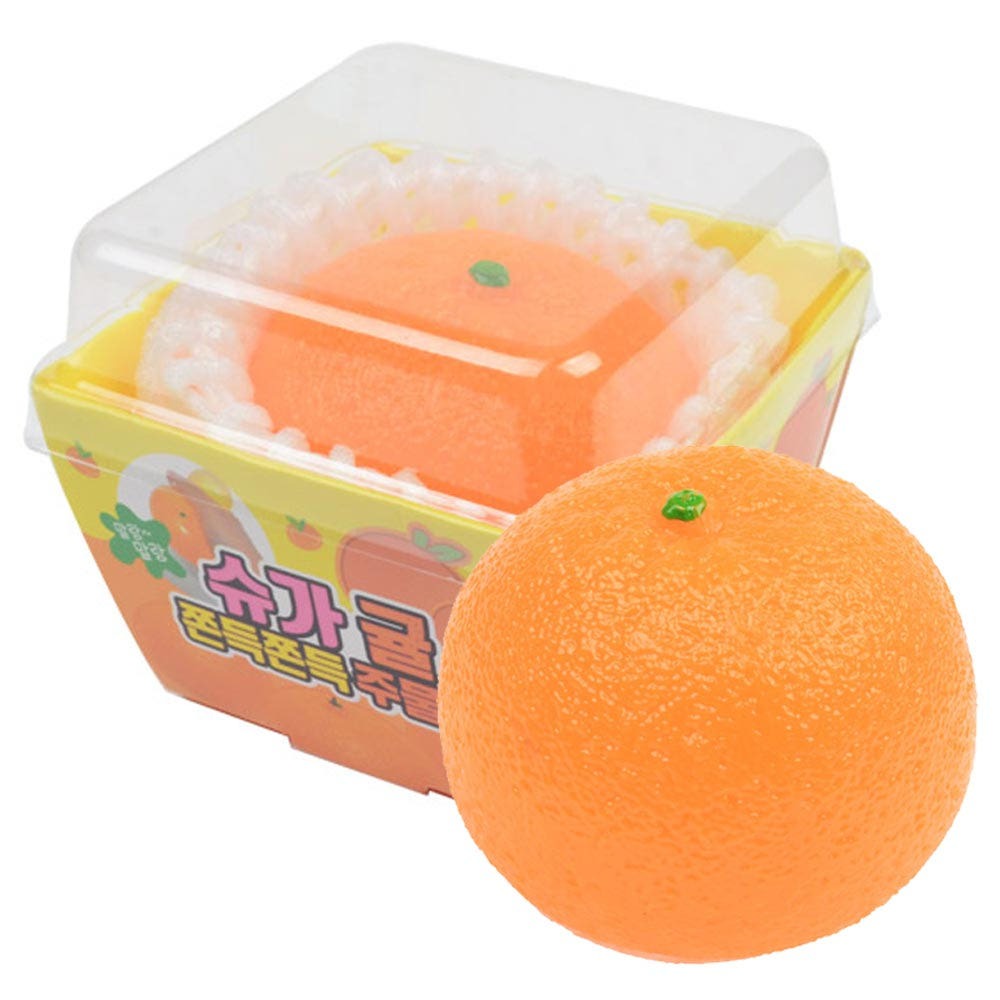 Sugar Tangerine Squeeze Squishy