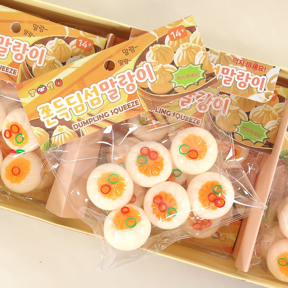 Sticky Dim Sum Slime Squishies