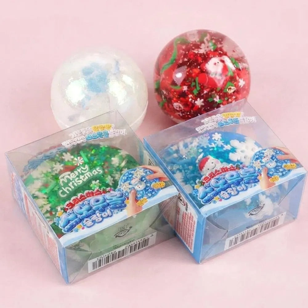 Christmas Snowball Squishy