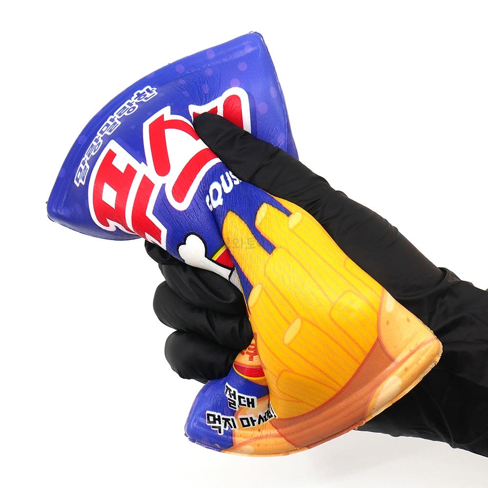 Korean Snacks Foam Squishies Set (6 Pieces)