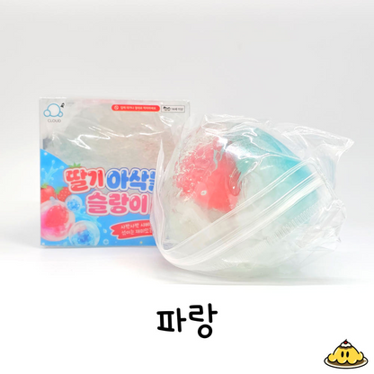 Strawberry Slushy Ball Squishy