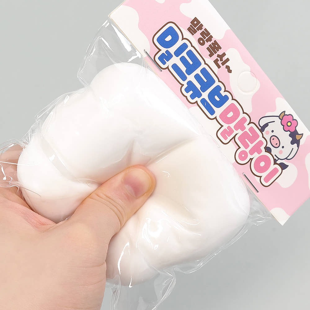 Milk Cube Slime Squishy