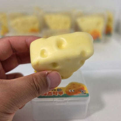 Crispy Cheese Wax Cracking Squishy