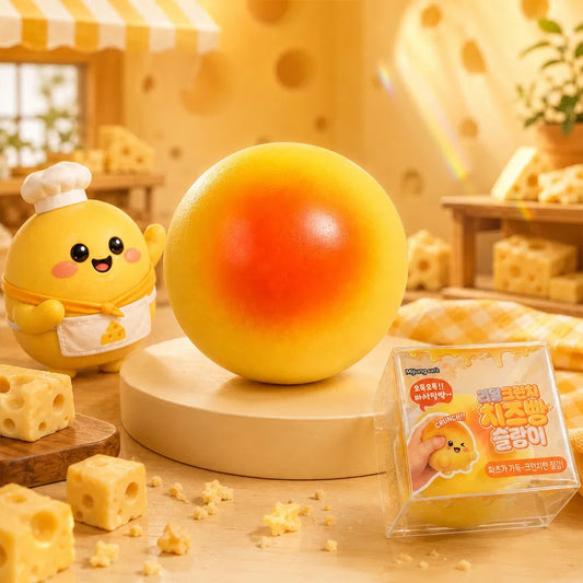 Real Crunch Cheese Ball Squishy