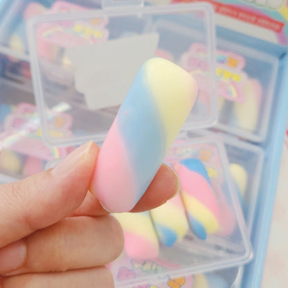 Rainbow Bread Wax Cracking Squishy
