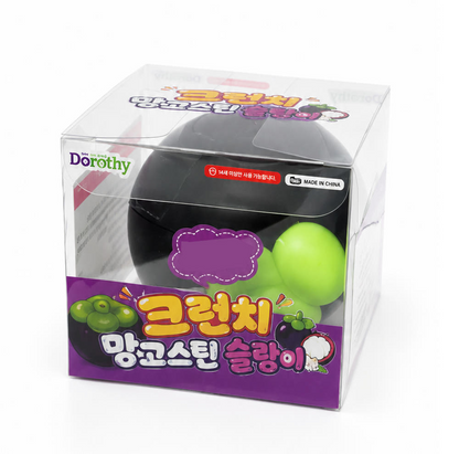 Mangosteen Crunch Slime Squishy