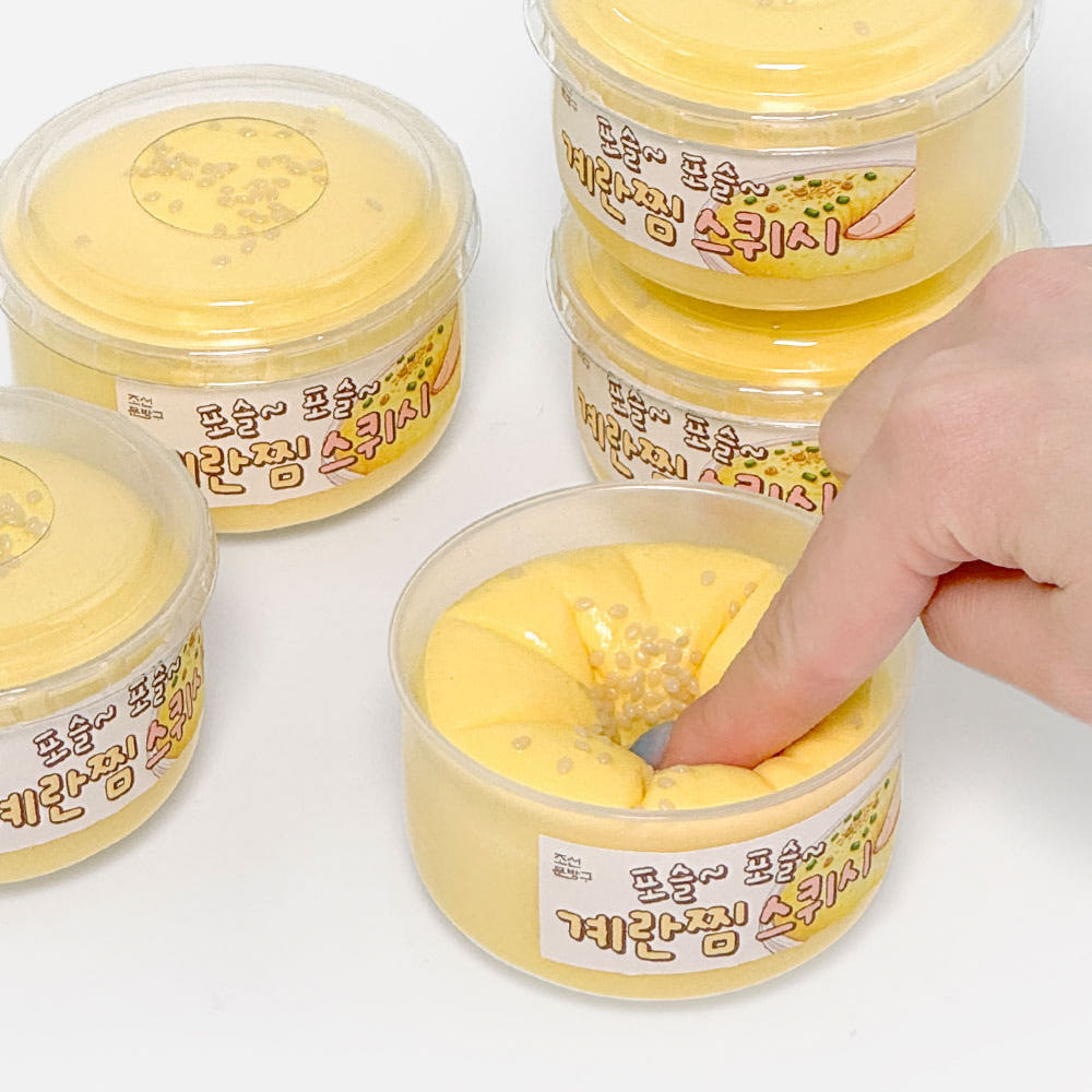 Steamed Egg Foam Squishy