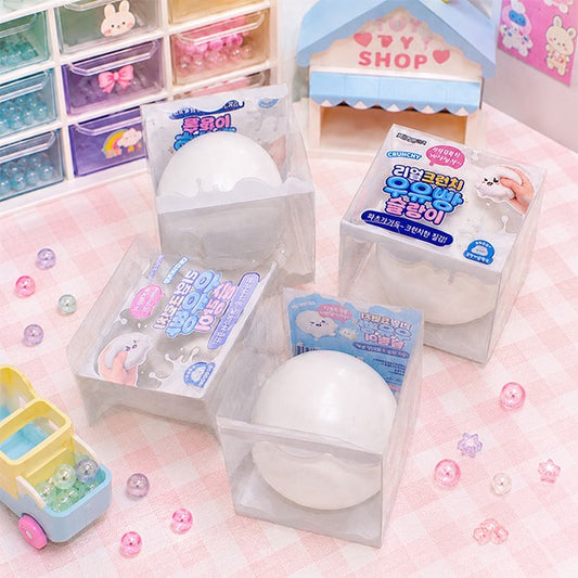 Real Crunchy Milk Bread Squishy