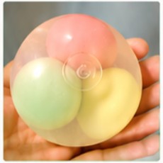 Triple Ball Wax Cracking Squishy